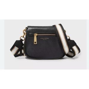 Marc Jacobs Small Leather Nomad Crossbody in Black